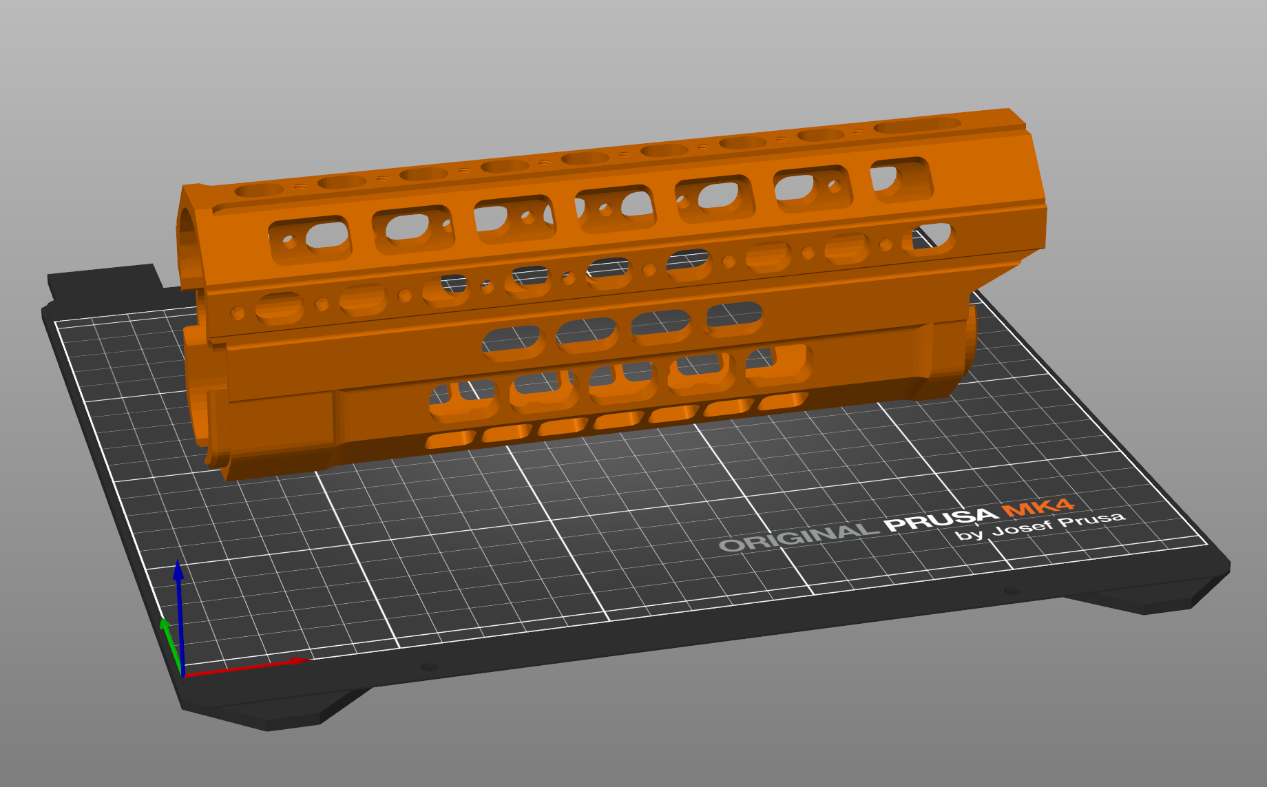 Benelli M4 Handguard - modified
