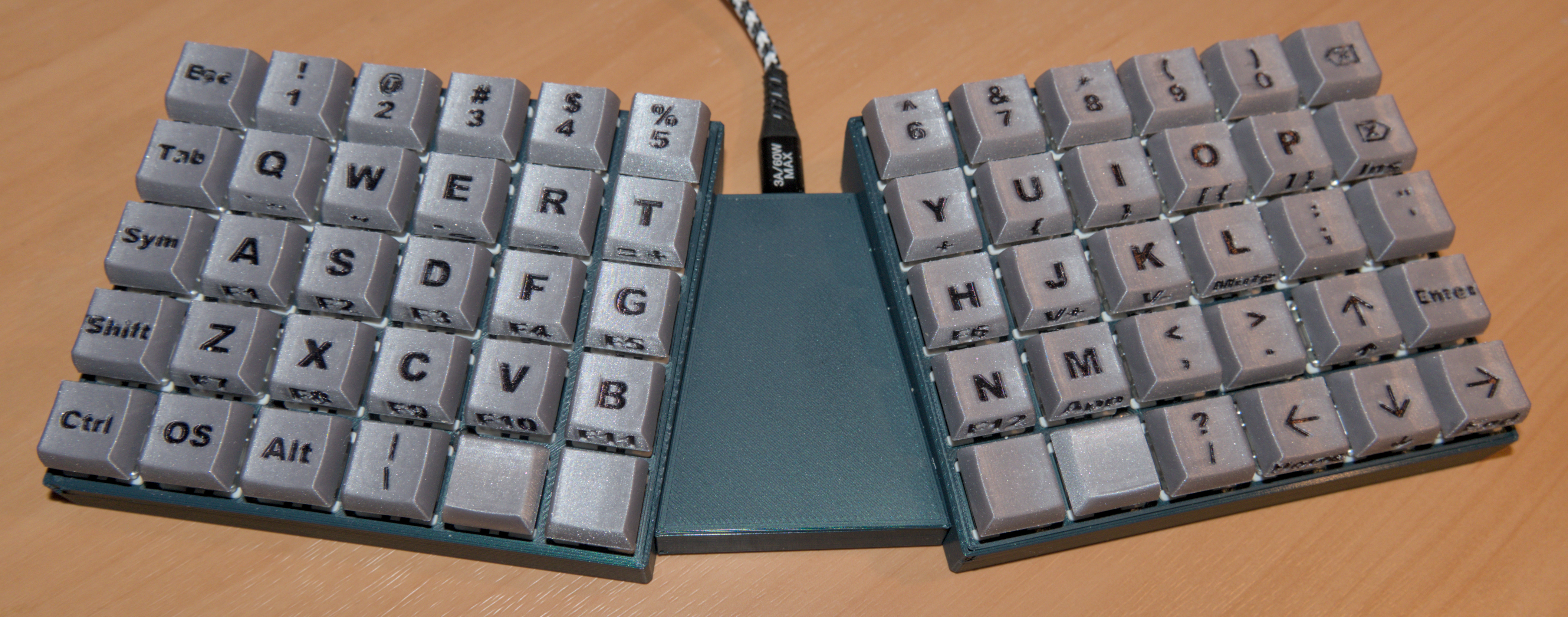 MKSP Ortholinear Keyboard