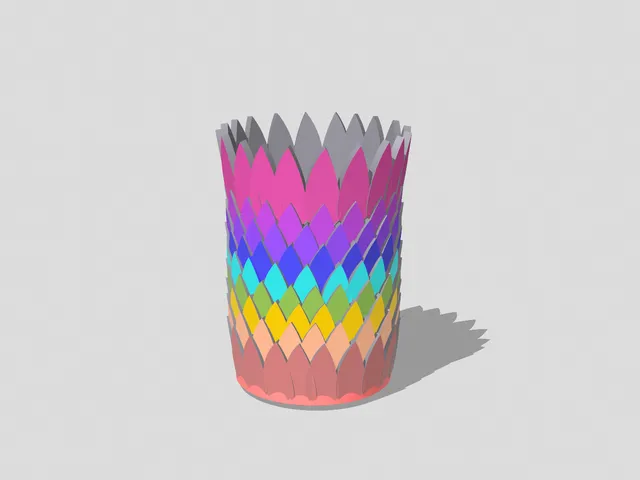 Pedal Pen/Pencil Cup