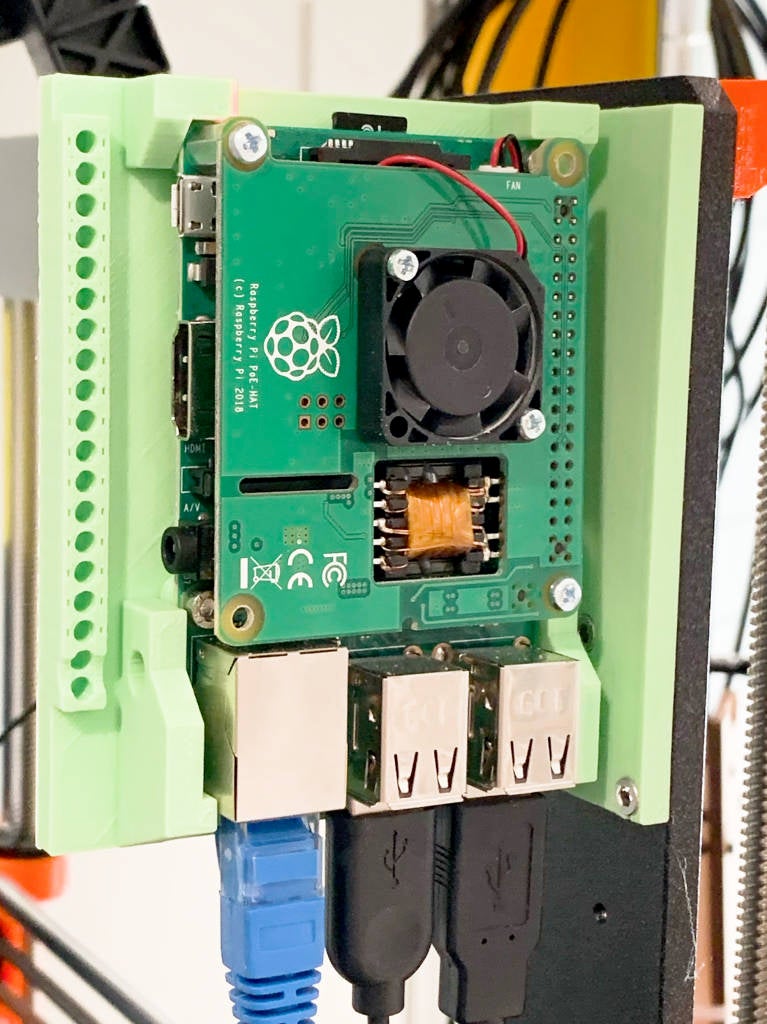 Raspberry pi mount for the Prusa I3mk3 by NotLikeALeafOnTheWind ...