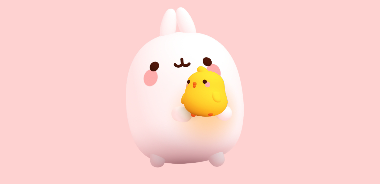 molang cartoon figure by kaito kid | Download free STL model ...