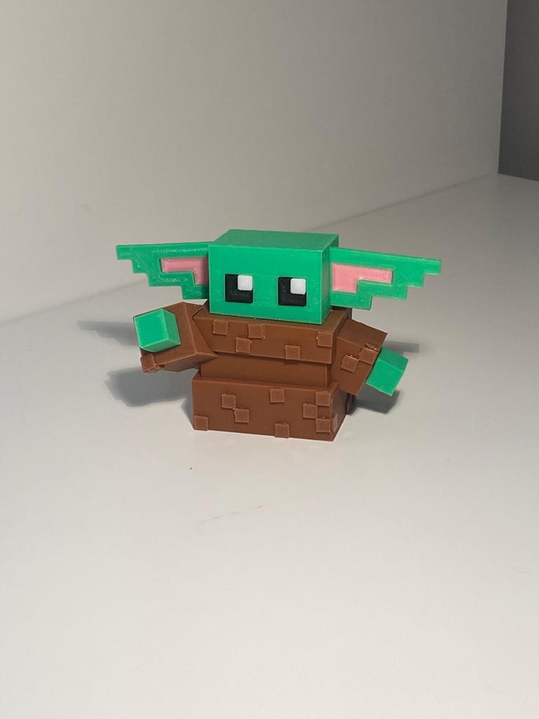 BABY YODA LOW POLY