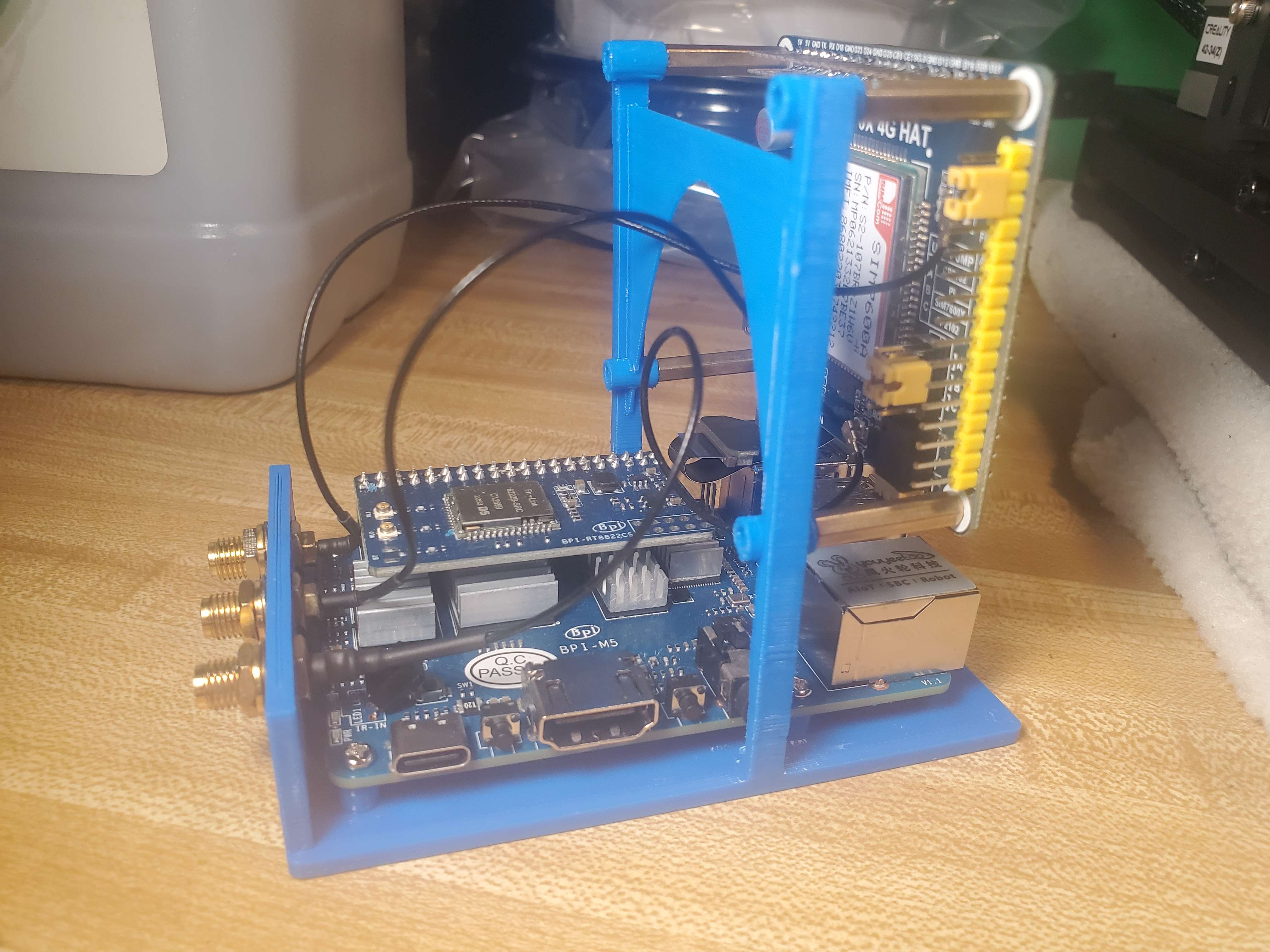Pi + SIM7600X Debuging Frame — miniatura 7