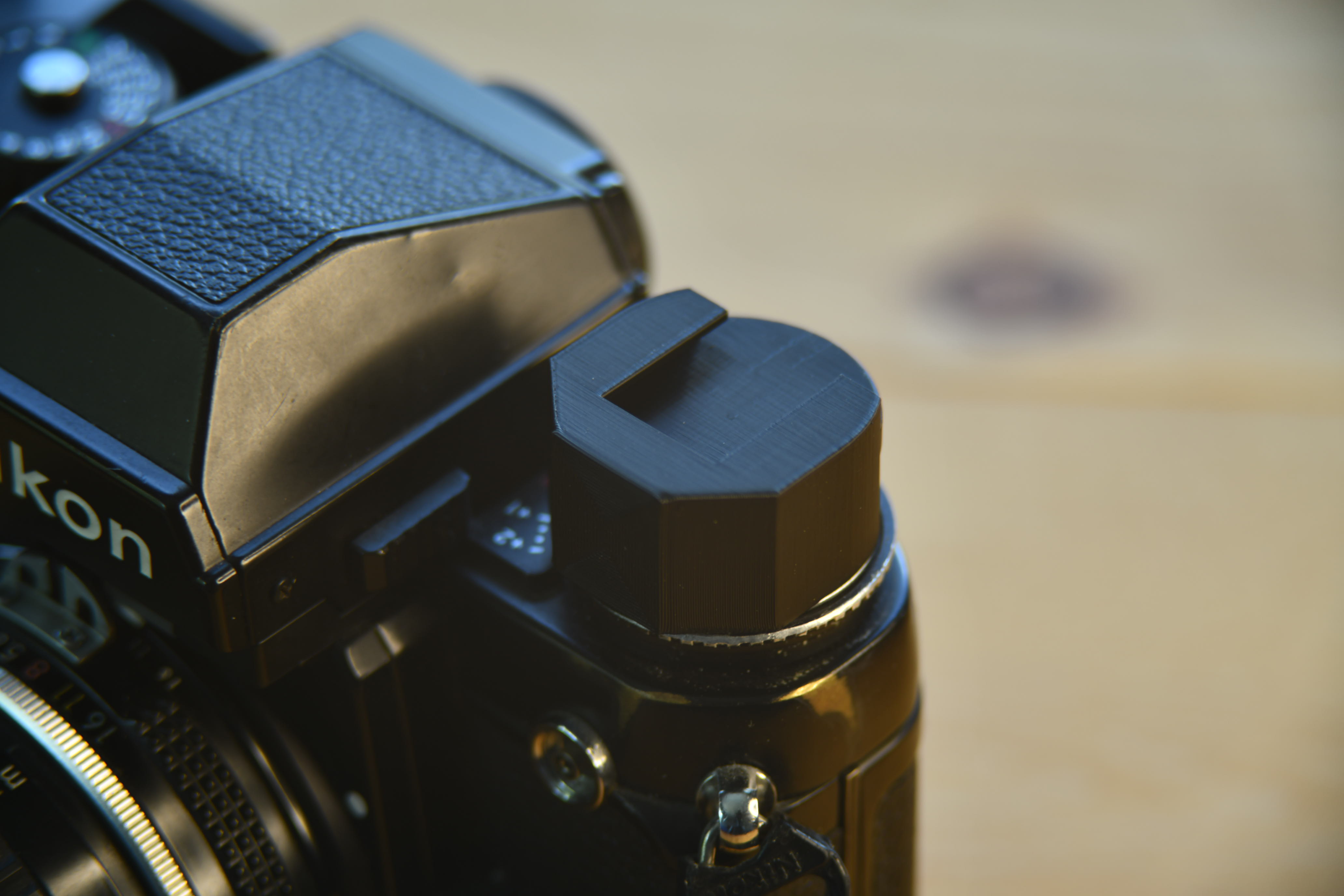 Nikon F3 Cold Shoe Adapter by K Download free STL model