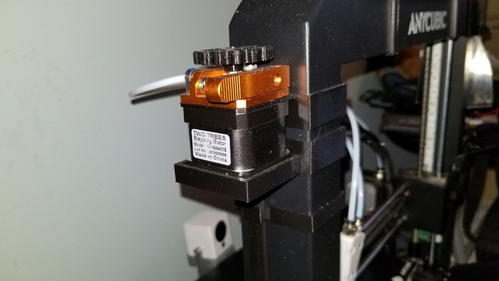 Anycubic i3 Mega Dual Extrusion + MK8 Extruder Mount