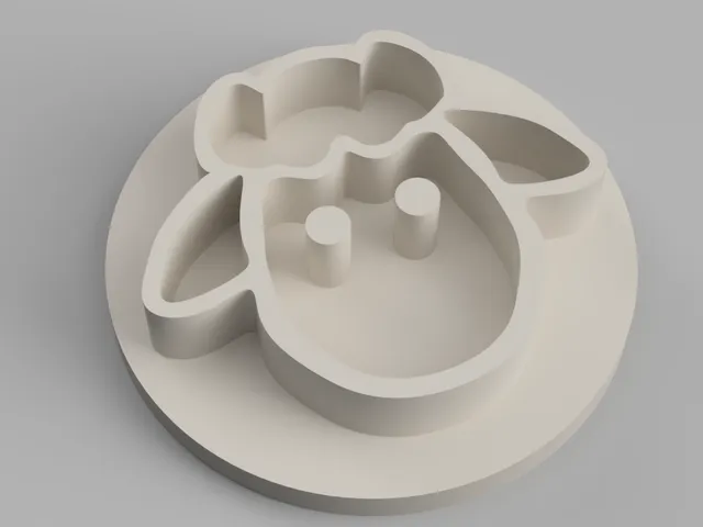 Sheep cookie cutter stamp