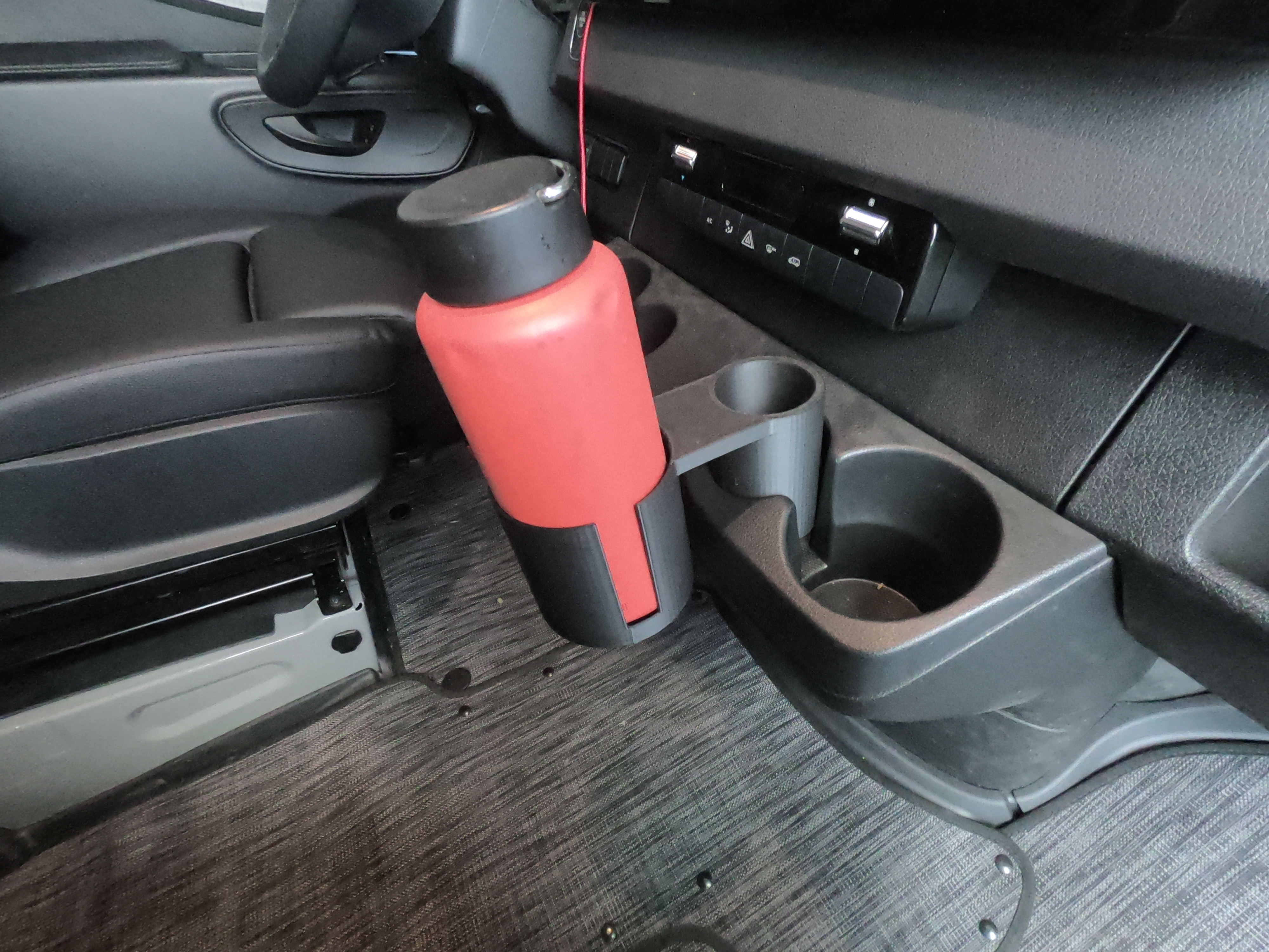 Mercedes Sprinter small cup holder adapter