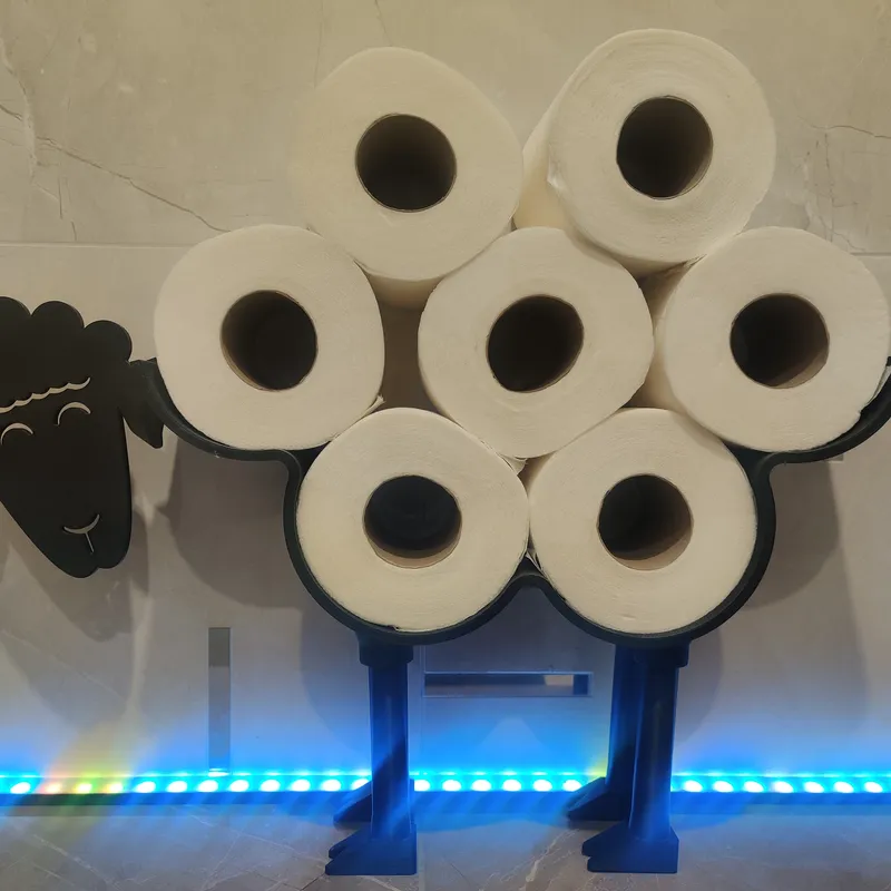 Black Sheep - Toilet Paper Holder for your Bathroom by luczjanoo, Download  free STL model