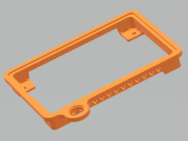 Case da incasso per Waveshare 5" | Waveshare 5" wall mount