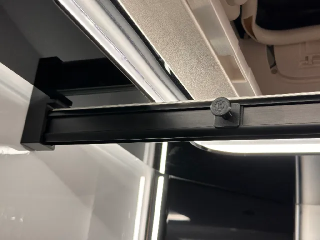 Halter für Gedotec Kleiderstange in Giottiline Dusche