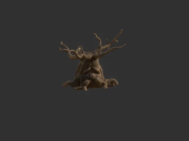 Deku tree ring display