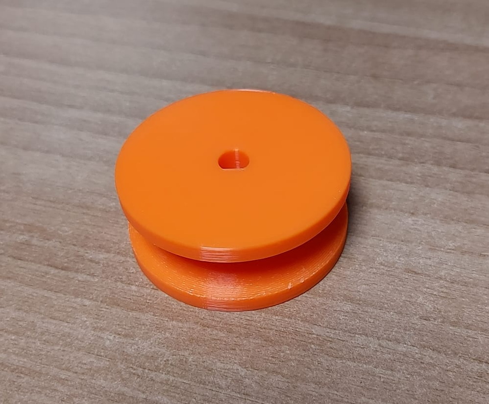 60 mm pulley for Vbelt by xwing Download free STL model