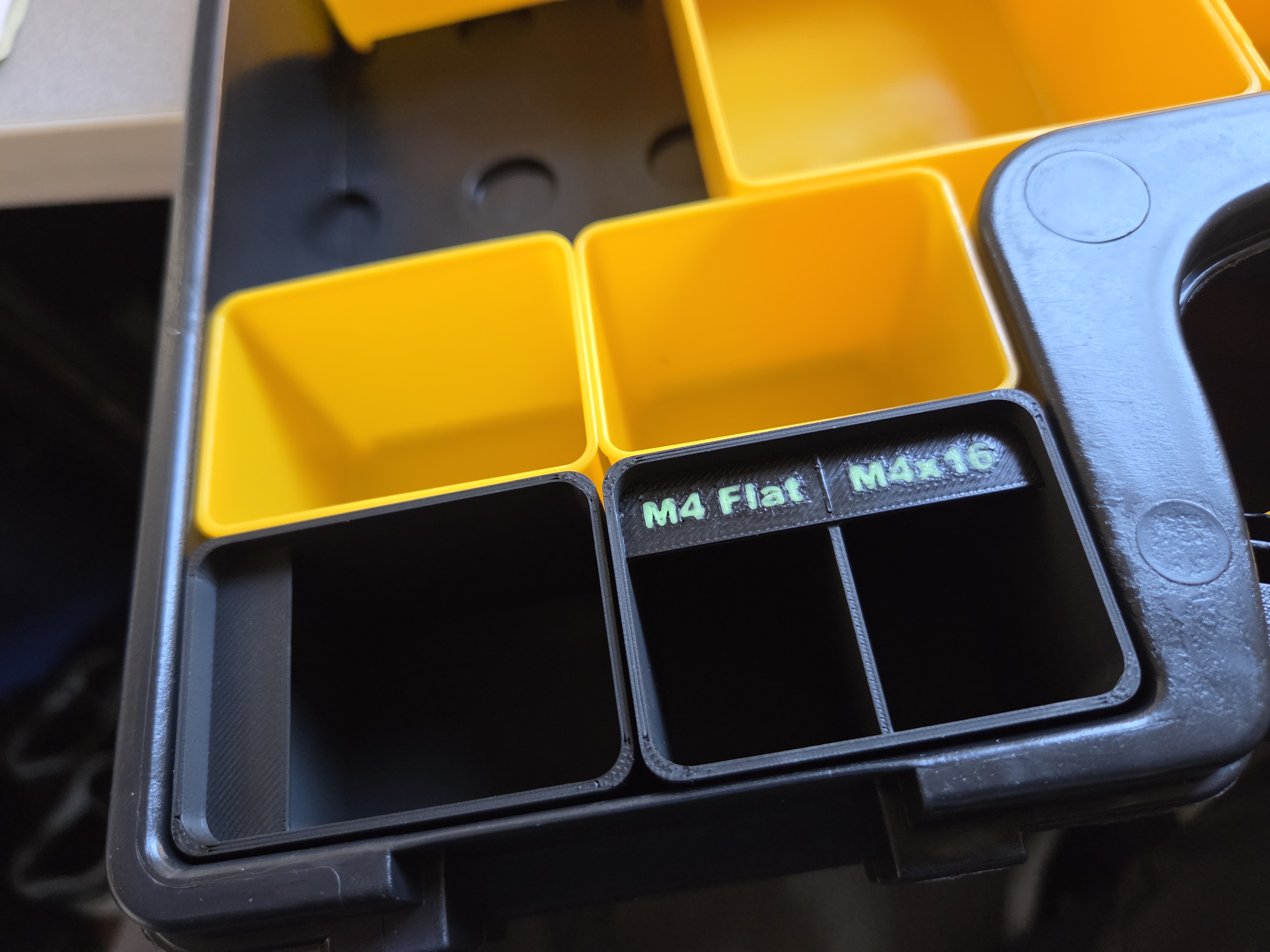 Harbor Freight Bins w/ Printable Labels