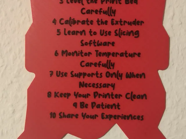 10 commandments of 3d printing