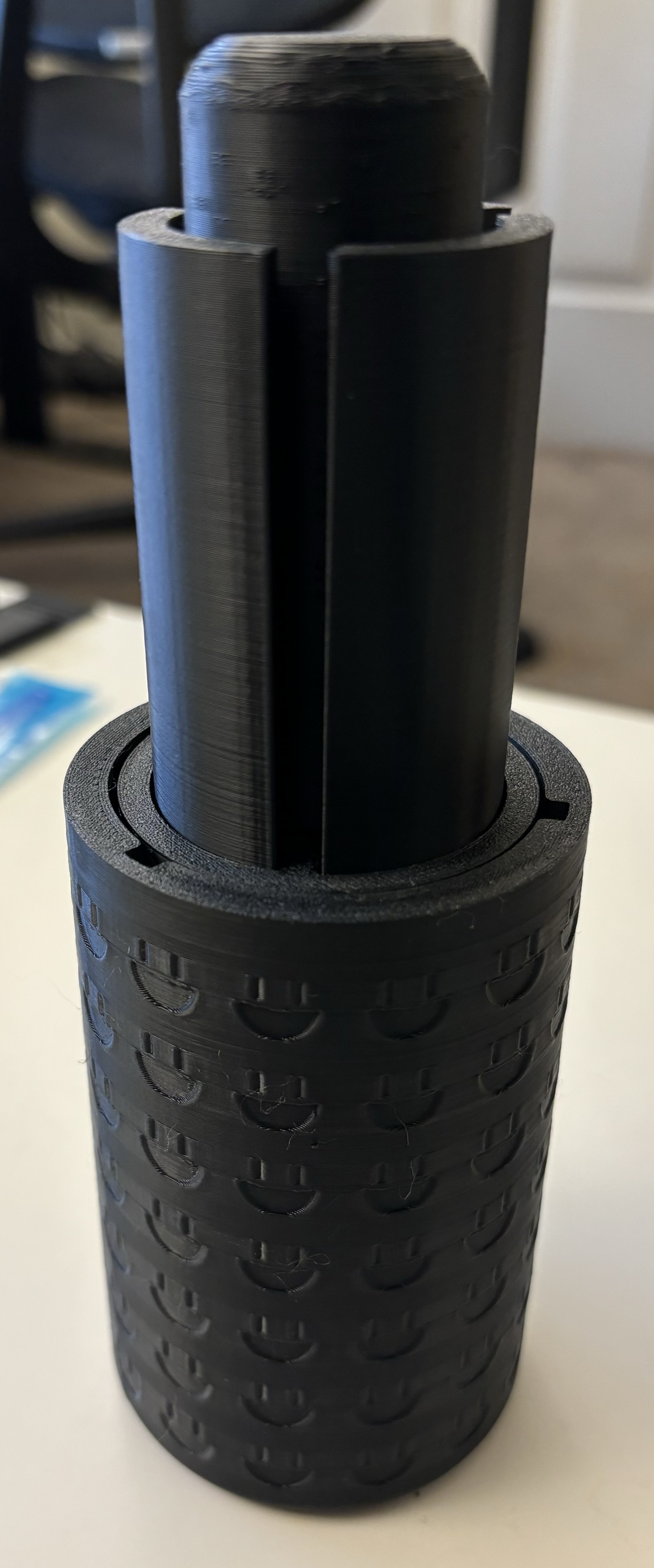 Smiley Print-in-Place Twisty Puzzle Box (Hard)