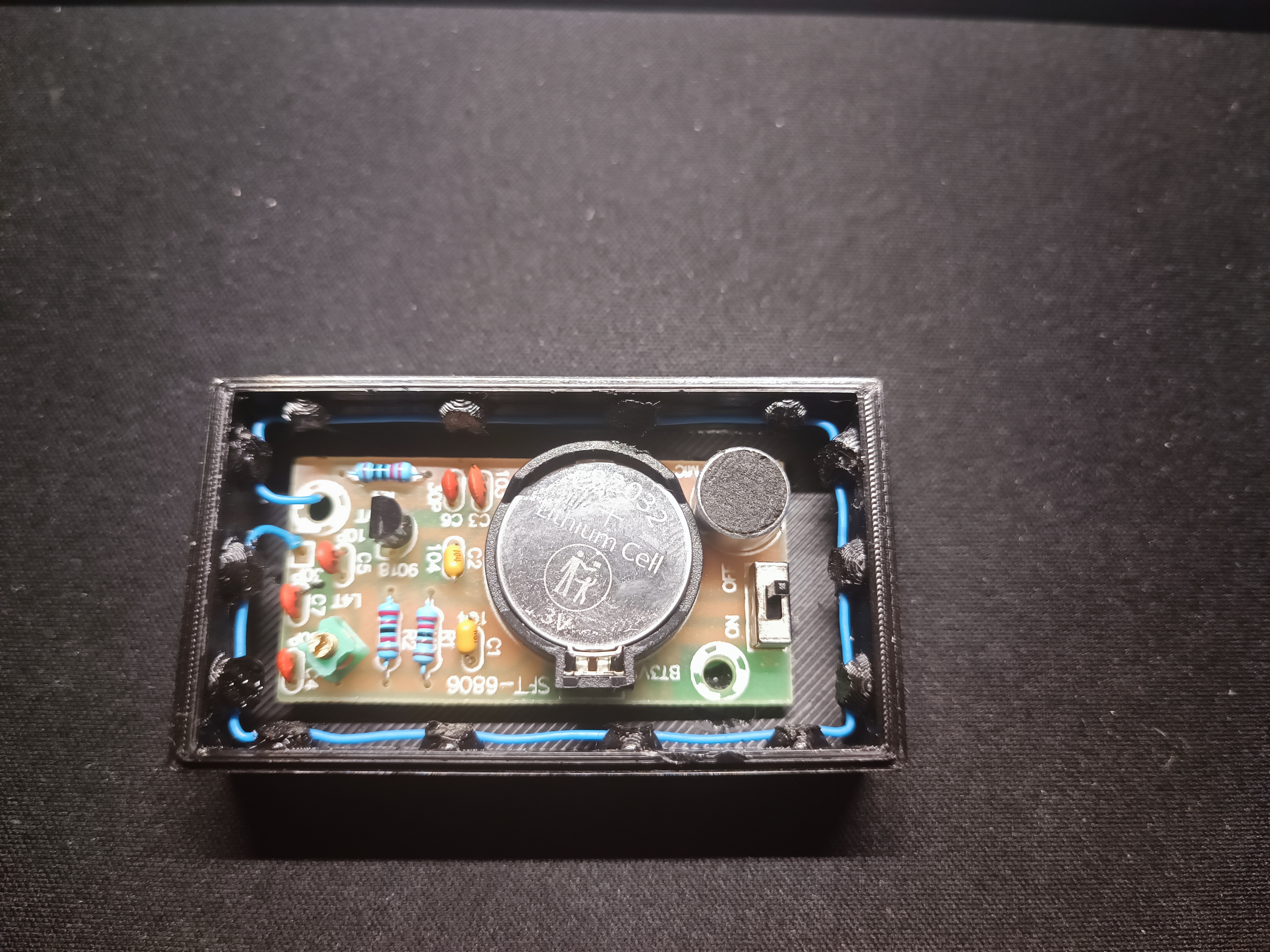 Spy bug box