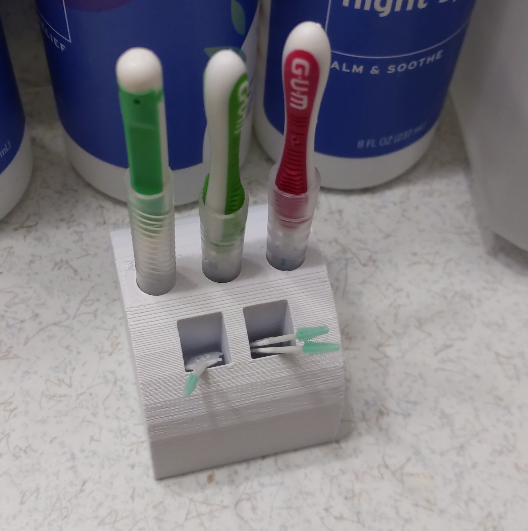 Interdental Brush Holder by David Download free STL model