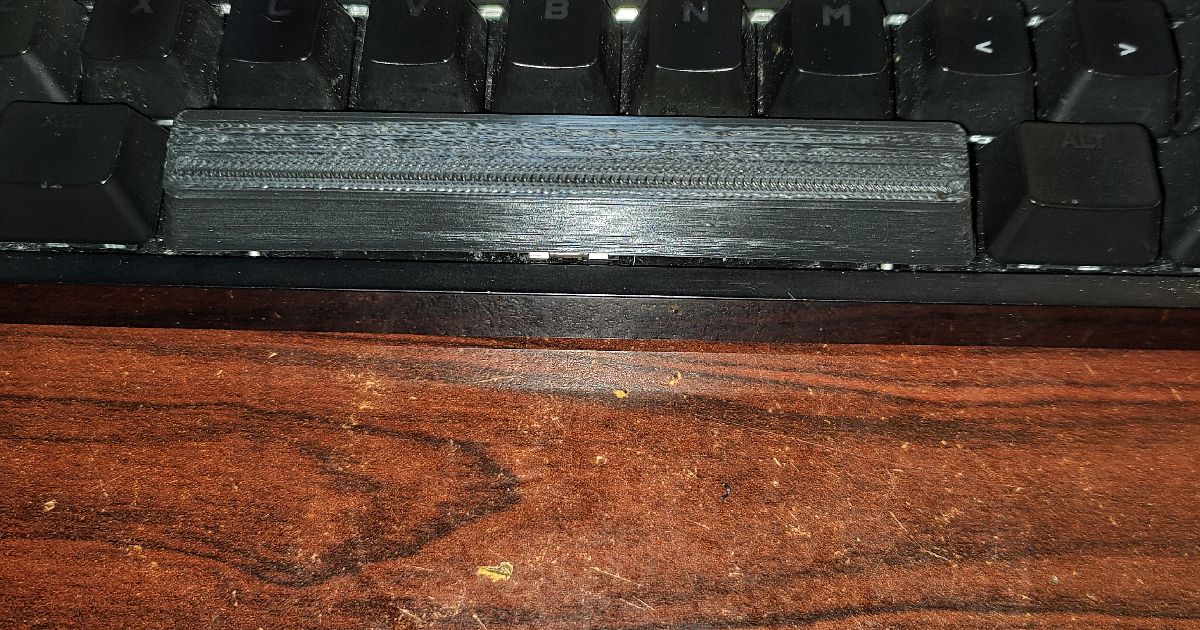 Logitech Pro Gaming Keyboard Spacebar (5.75U) by Jacob Schlecht Download free STL model