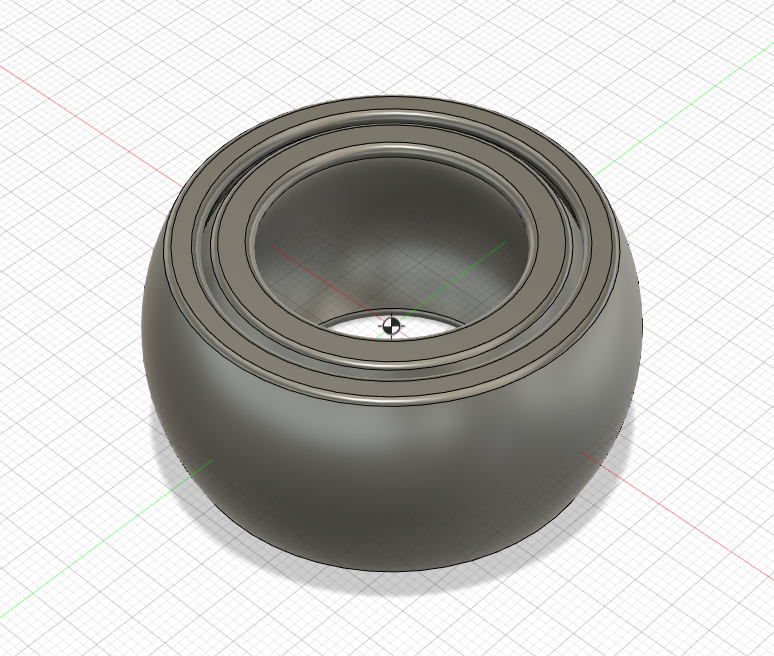 Miniatura 4 do modelo 3D Spherical Ring Fidget Toy