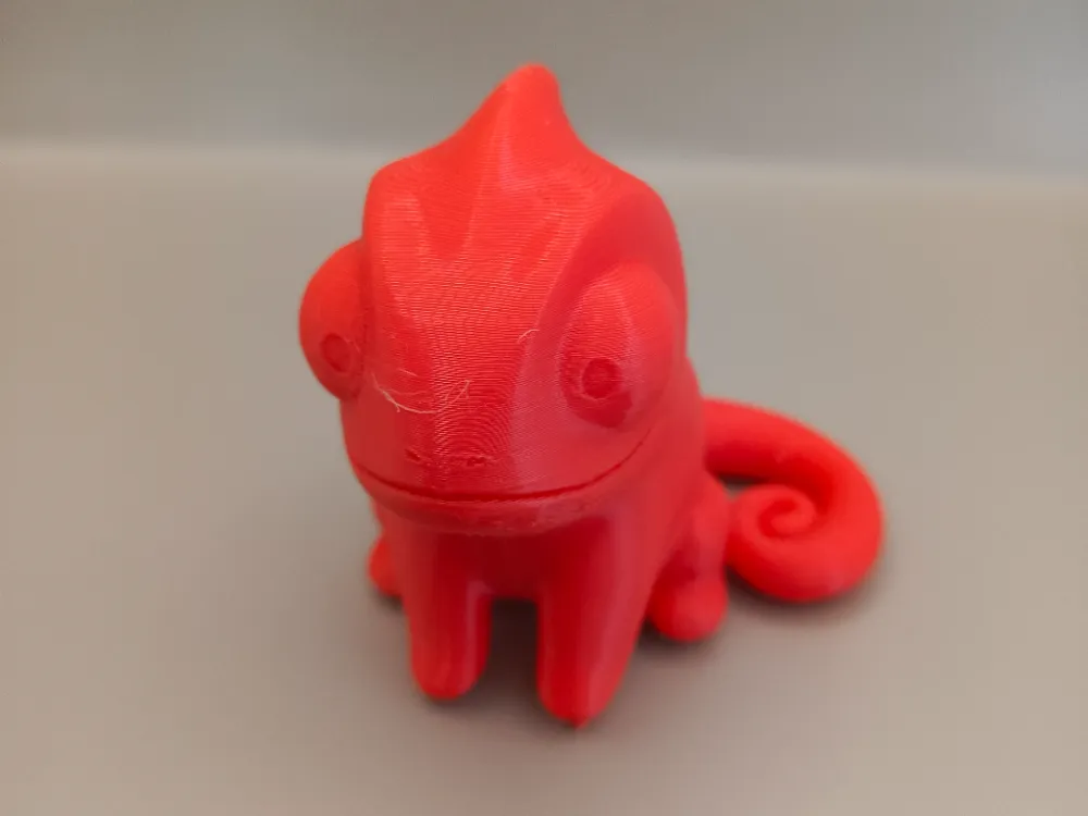 A chibi chameleon