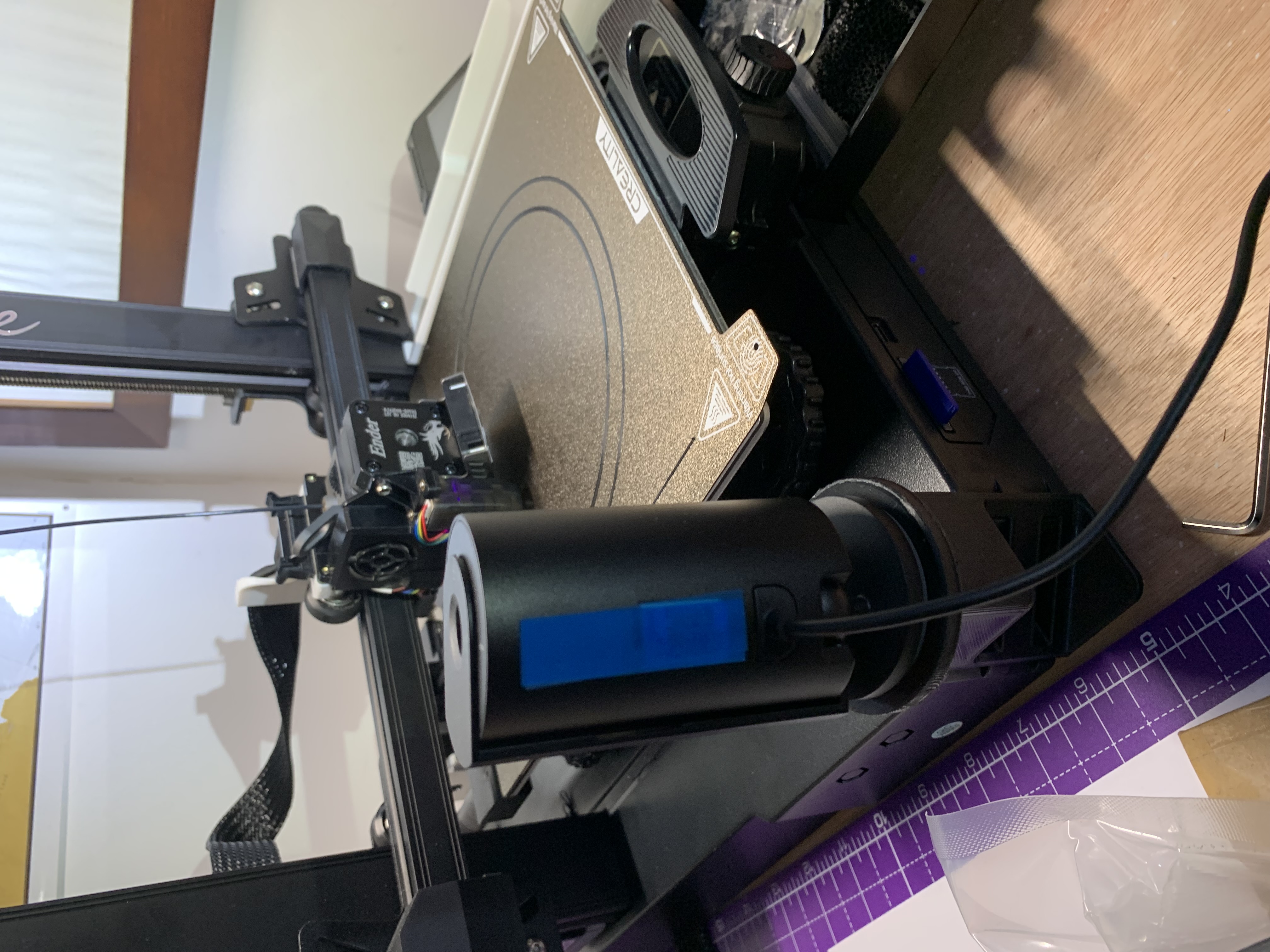 Miniatura 4 do modelo 3D Ender_3_S1_Pro Ring Camera Mount