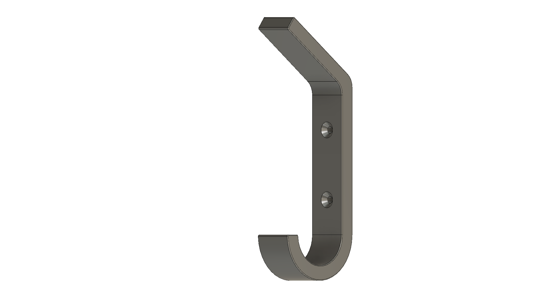 Wall hook by Buzzz | Download free STL model | Printables.com