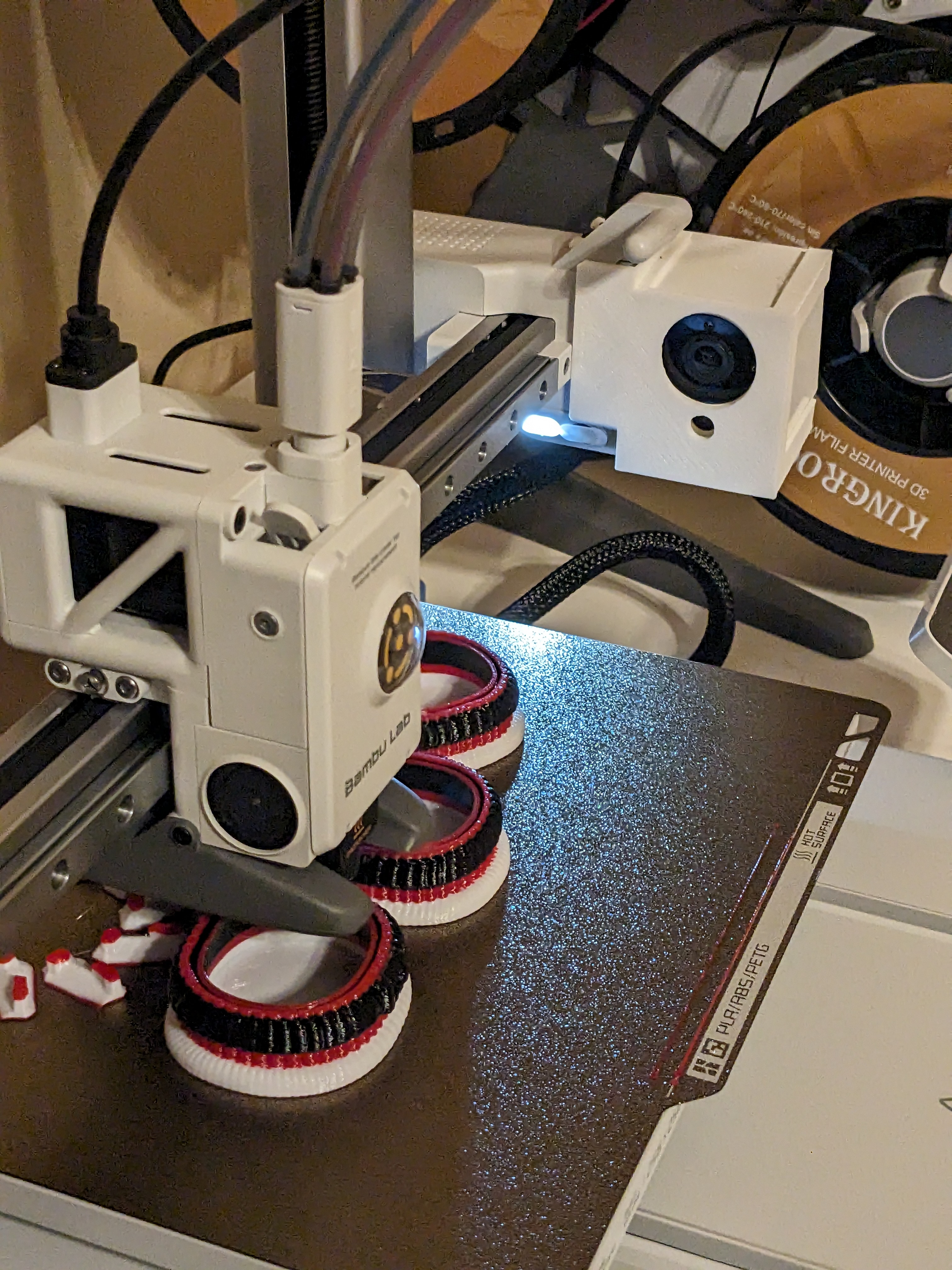 Bambu A1/A1 Mini Wyze Cam V1/V2 Mount (No hardware needed)