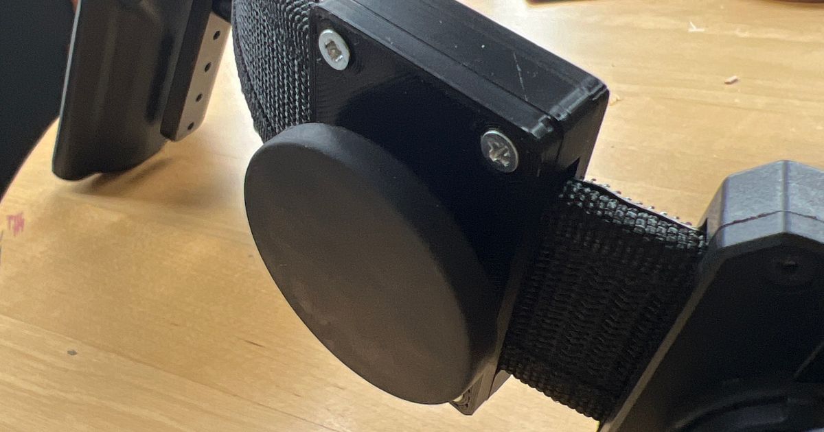 USPSA / IPSC magazine holder by Mith Download free STL model