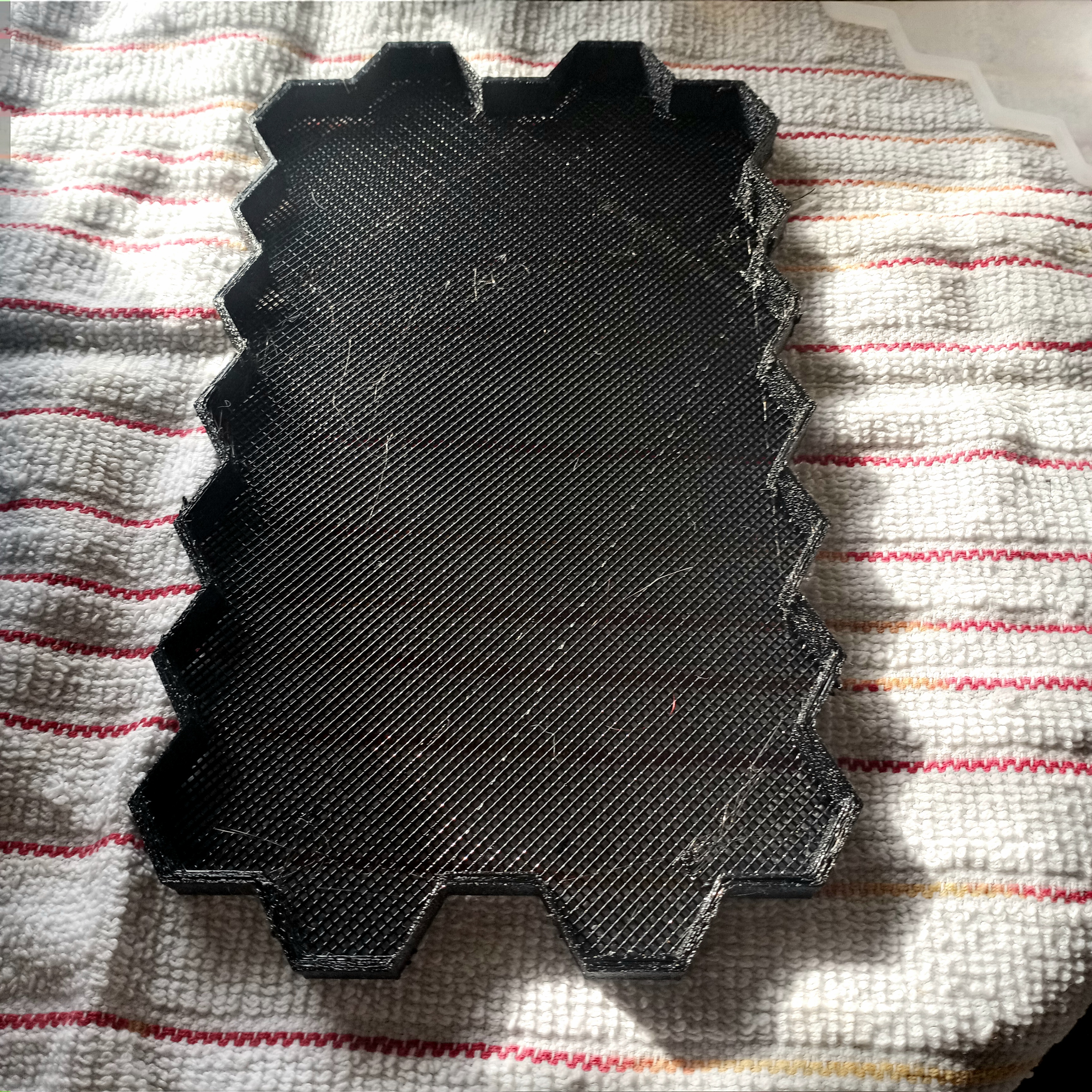 Miniatura 2 do modelo 3D Hex tray