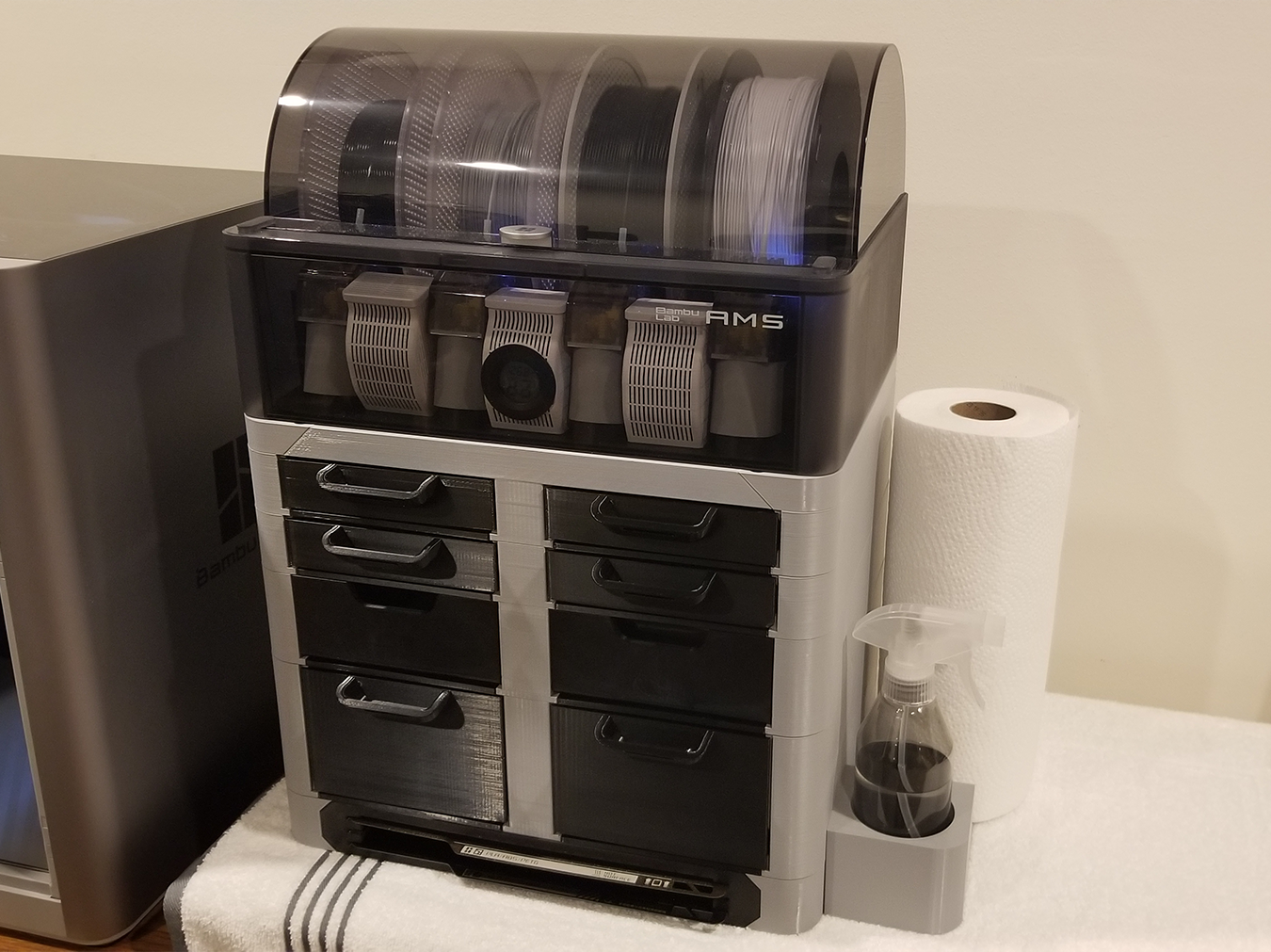 [BaBo] paper towel modul by TheMakerSphere Download free STL model