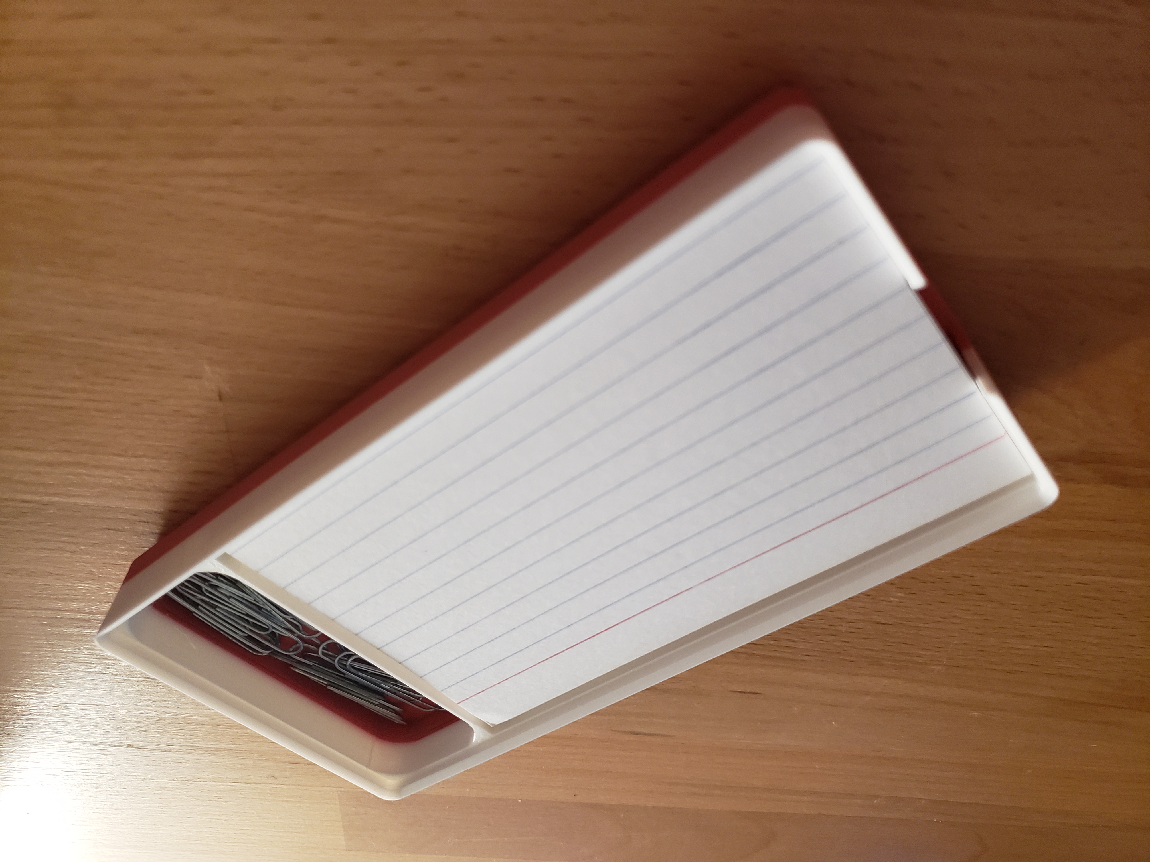 Another Gridfinity Index Card Tray