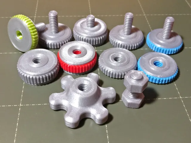 1/4 inch nuts and bolts for camera and tripod