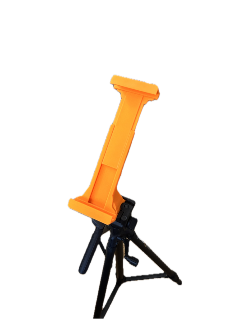 iPad mount for standard camera tripods
