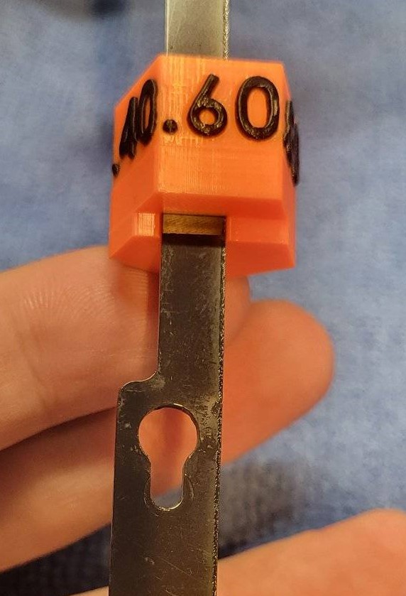 Prusa XL Nozzle Size Indicator by dudeway4 Download free STL model