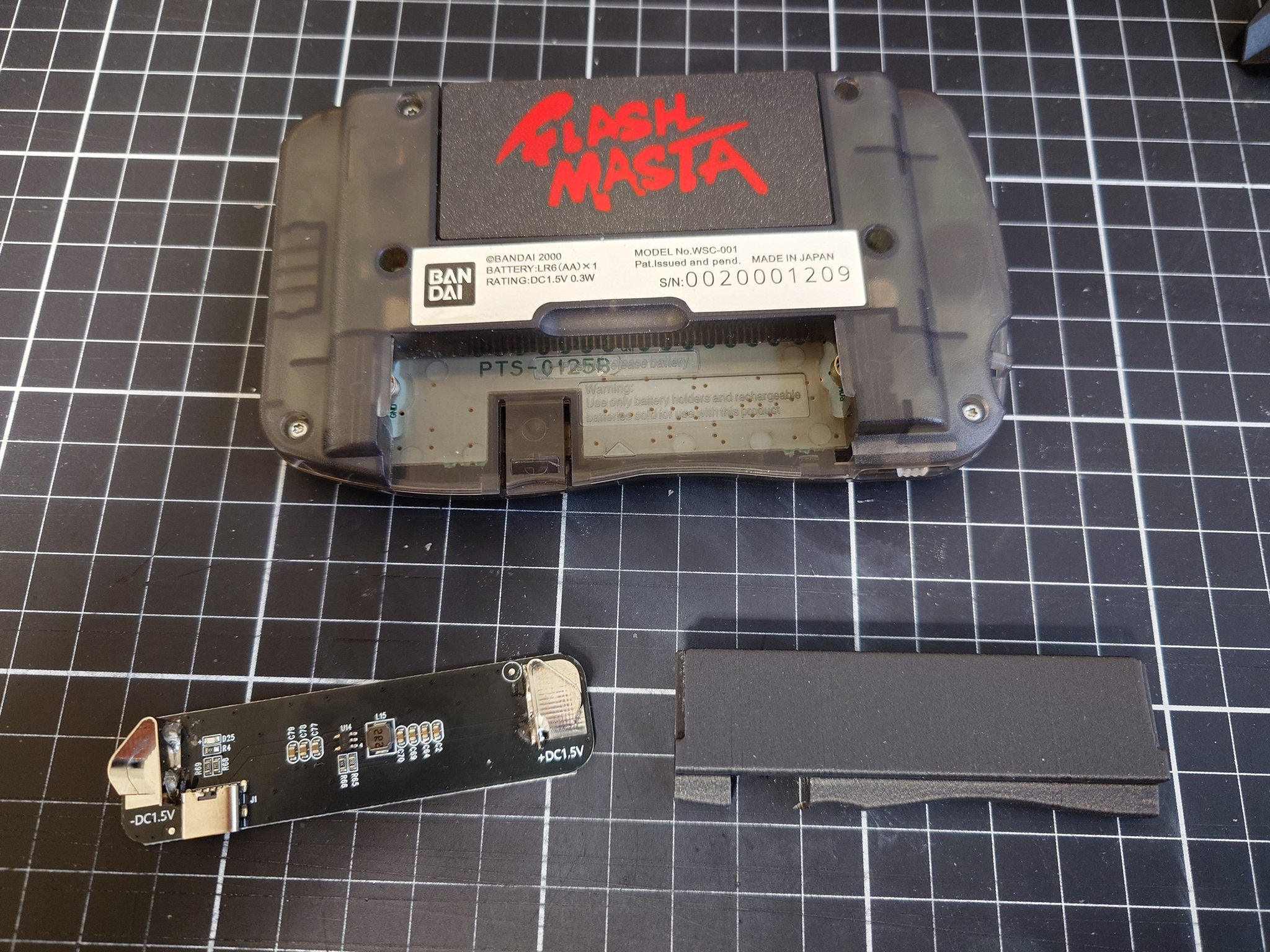 Wonderswan USB Power Module Cover