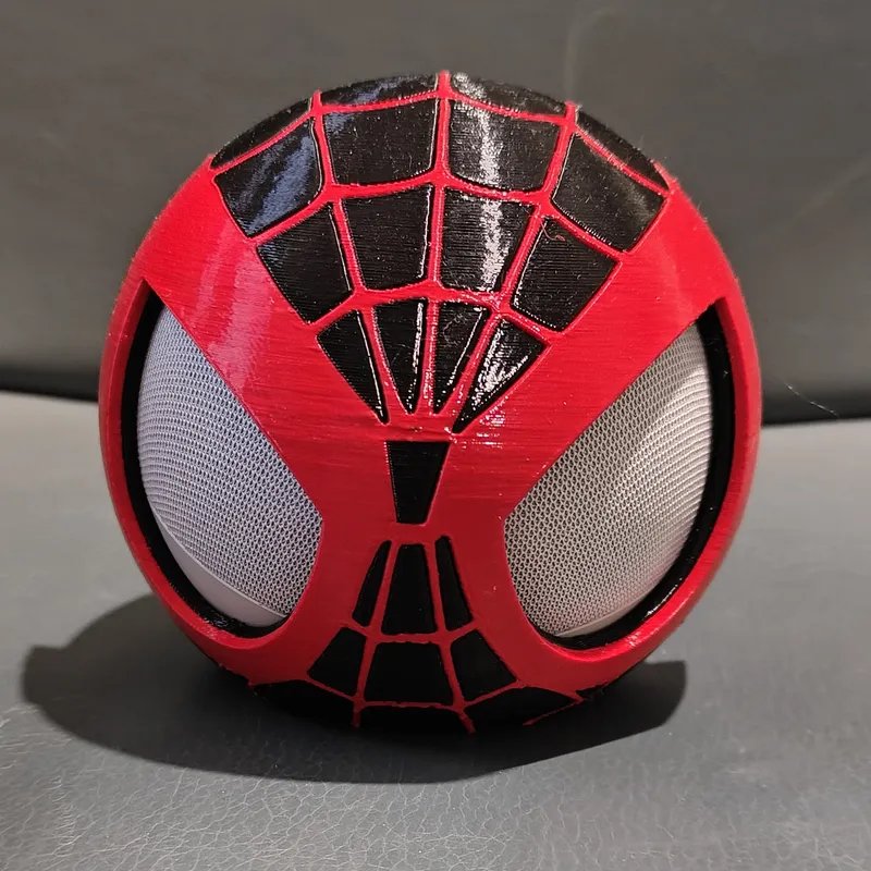 Base Soporte Alexa Echo Dot 4ta y 5ta Generación - Diseño Spiderman Ajolote  3D Solutions Base Spiderman Echo Dot 4