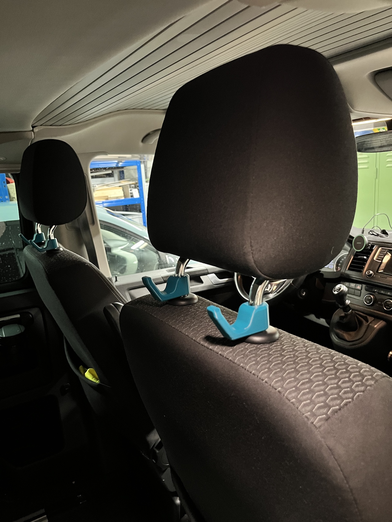 Hook for VW California Headrest