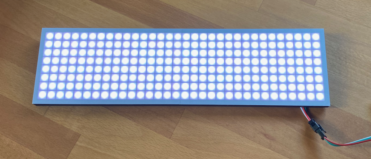 Miniatura 3 do modelo 3D 8x32 LED Panel Diffuser
