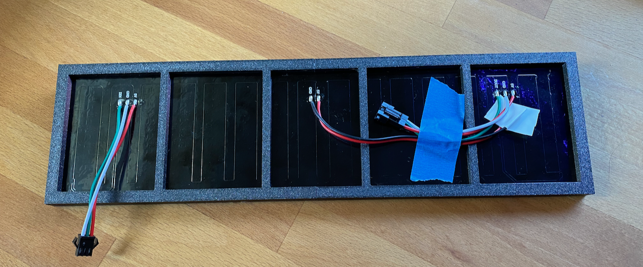Miniatura 5 do modelo 3D 8x32 LED Panel Diffuser