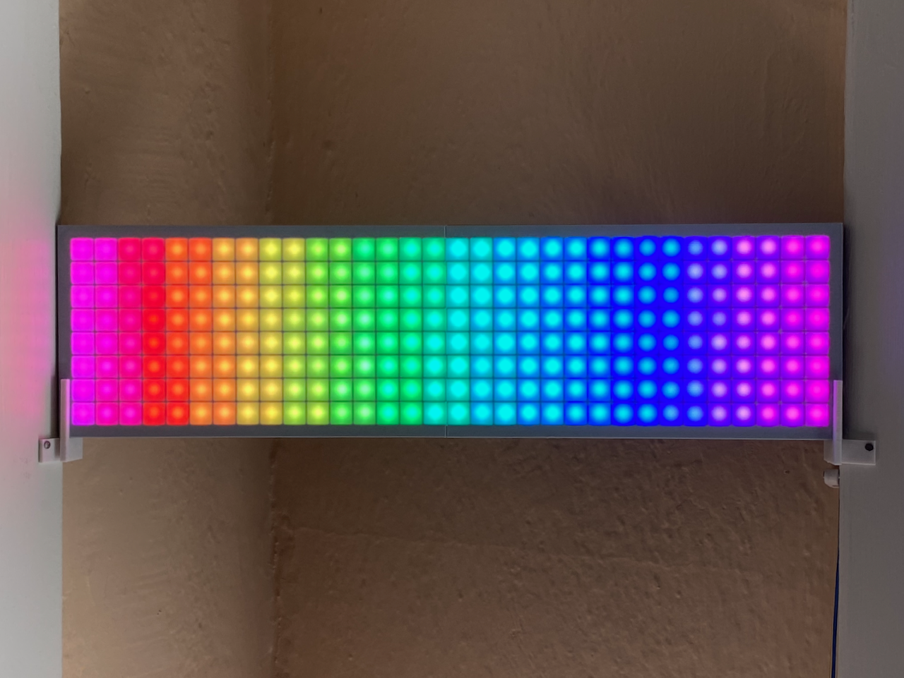 Miniatura 4 do modelo 3D 8x32 LED Panel Diffuser