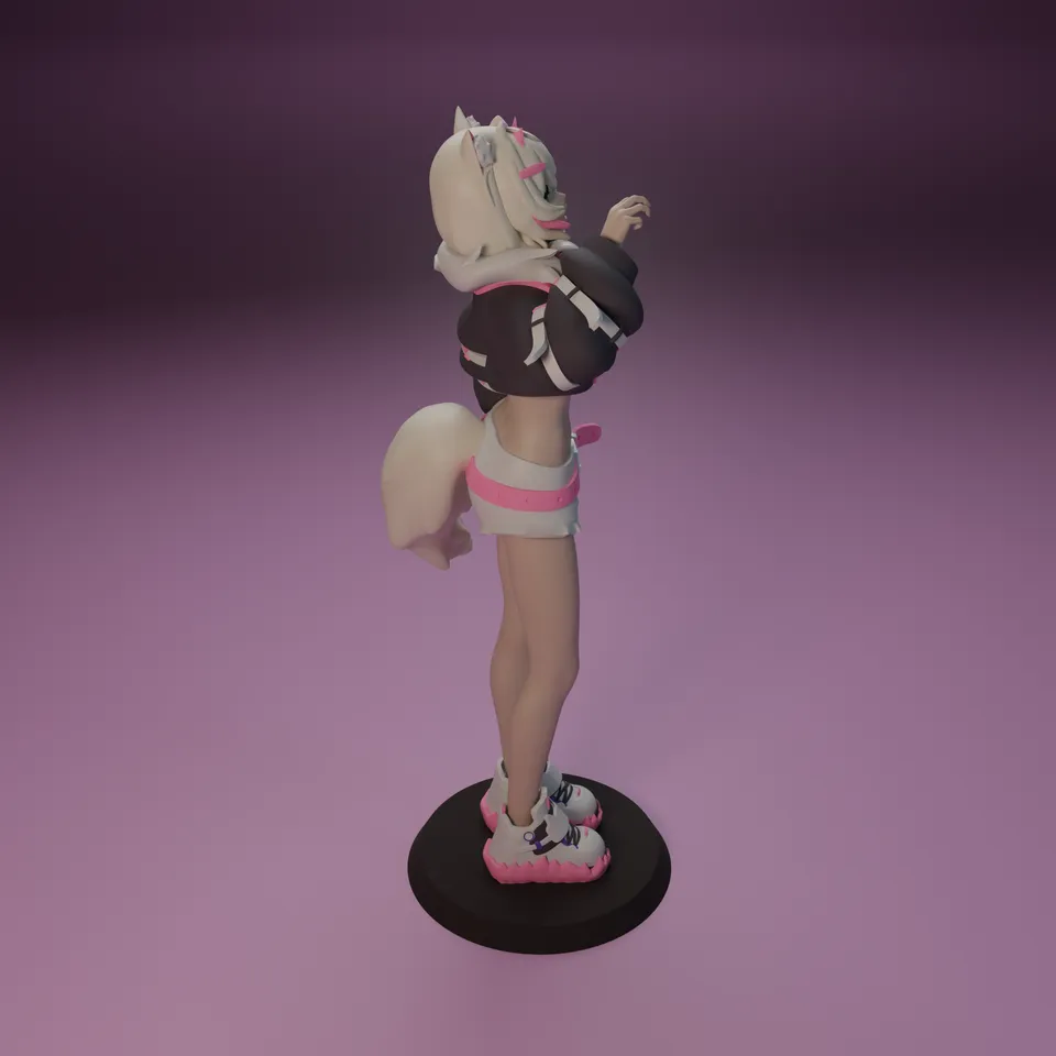 Mococo Abyssgard from Hololive by FunserviceStl | Download free STL ...