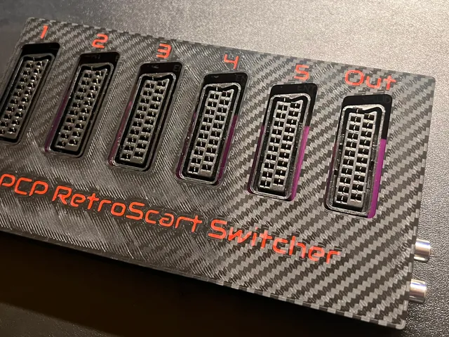 PCP Retrotech Scart Switcher Housing Gehäuse