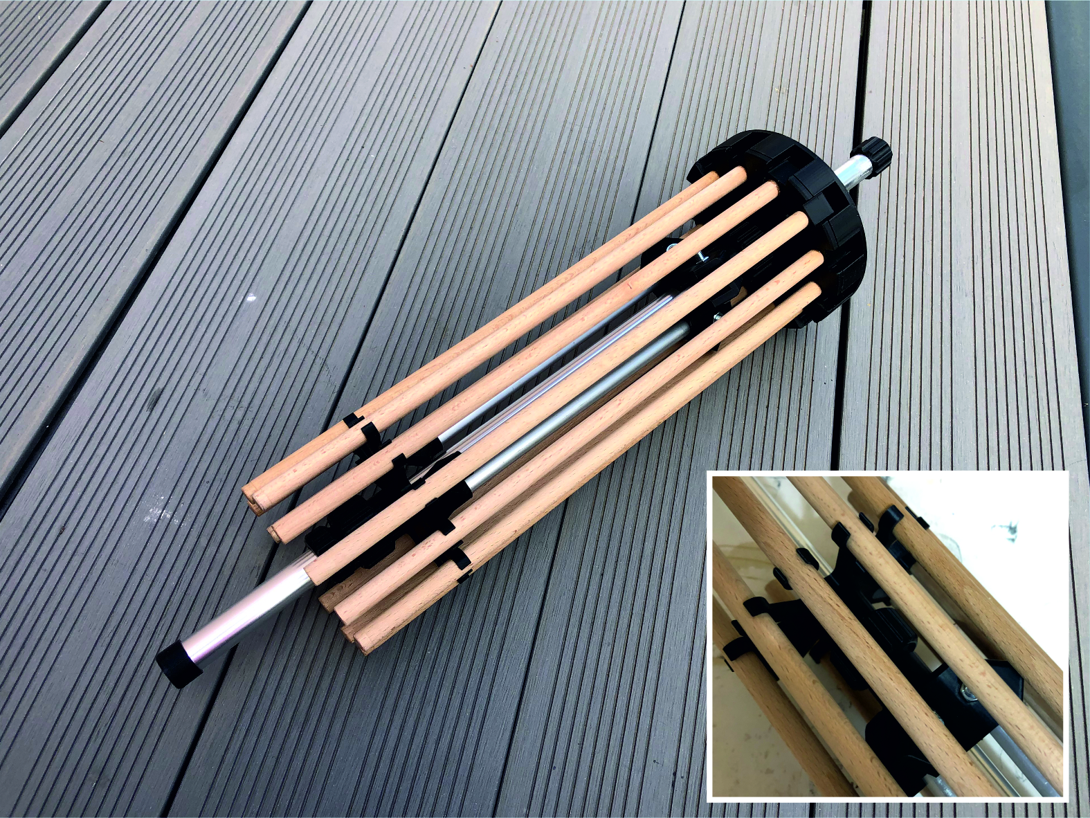 Miniatura 5 do modelo 3D Pasta Drying Rack