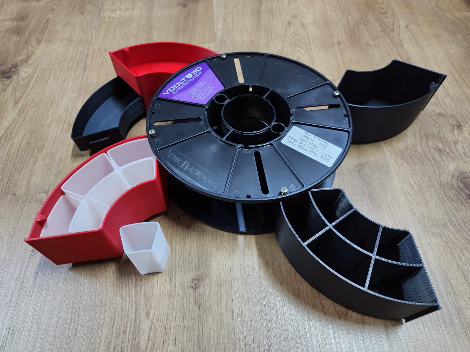 Drawers for Voolt3D Spools