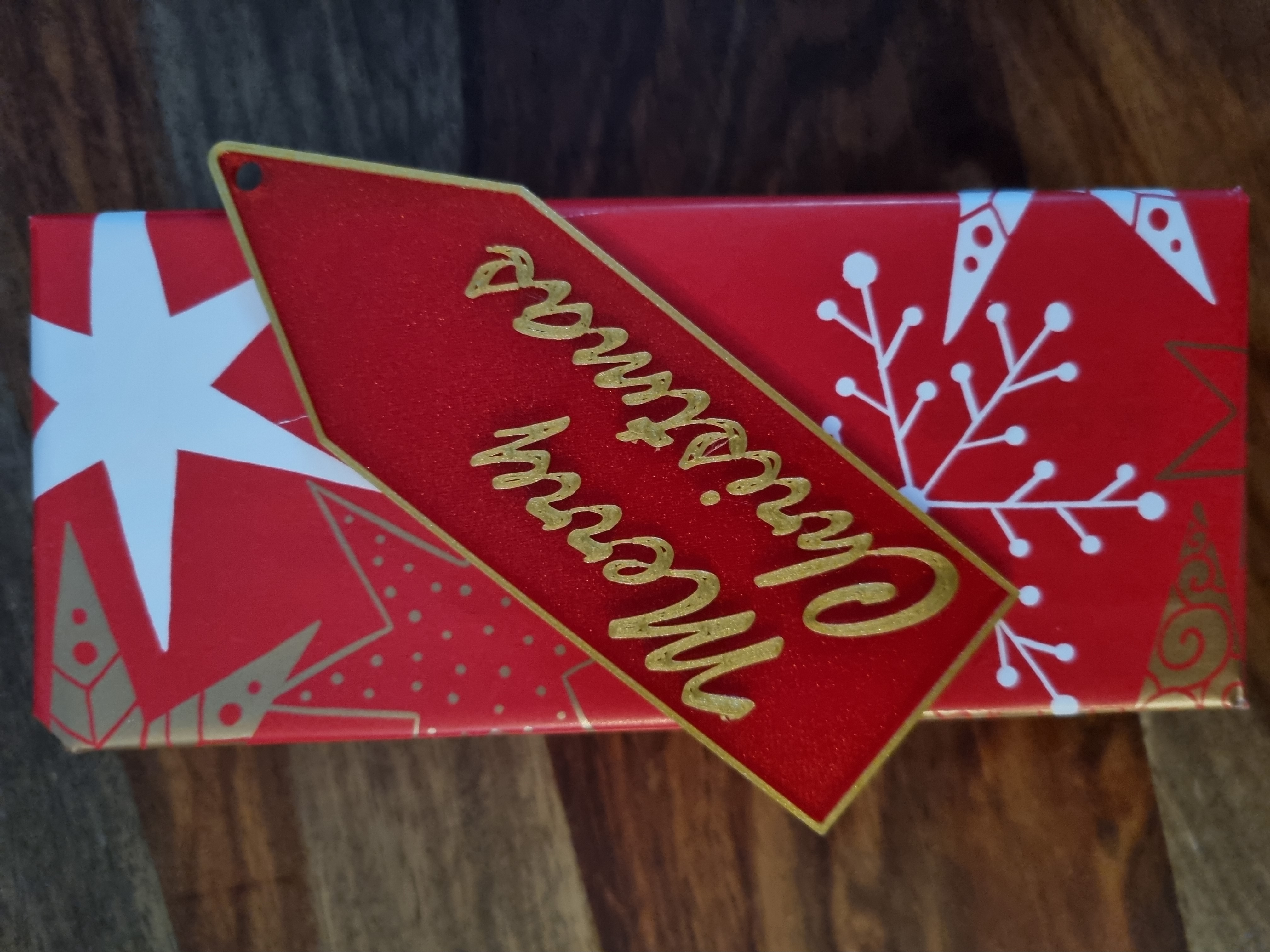 Christmas Present Name Tag