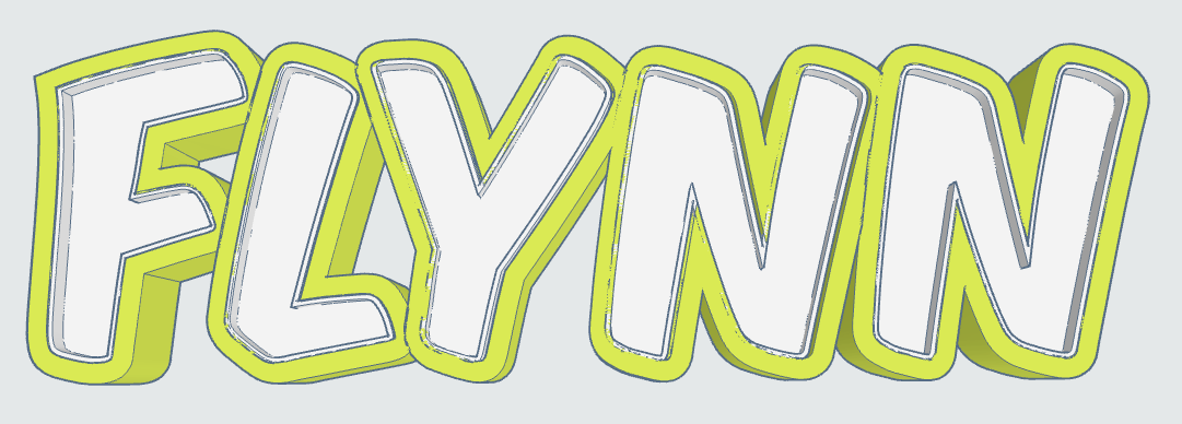 FLYNN LED- Namenslampe (Name lamp)
