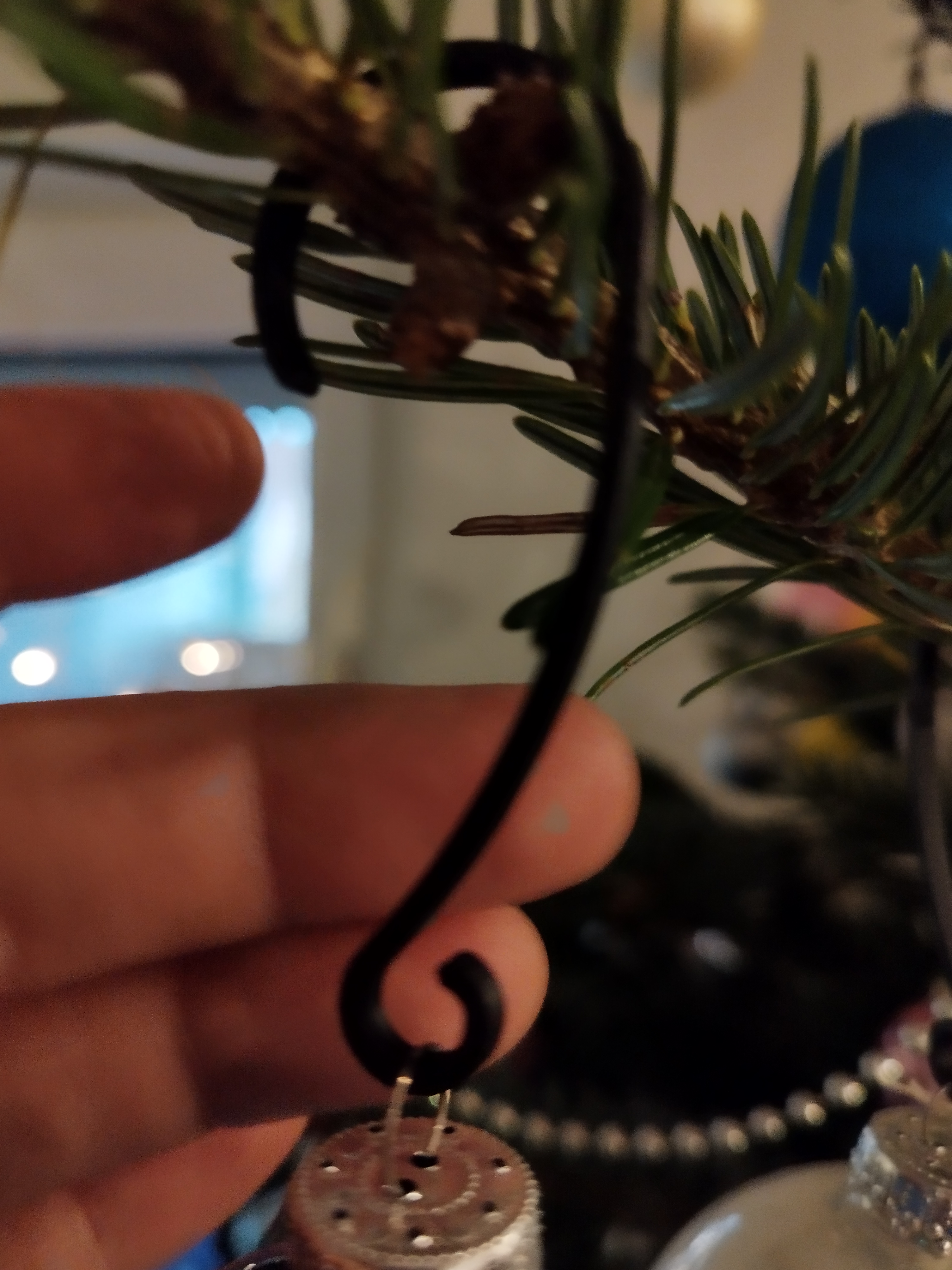 Christmas tree ornament hanger | Schmuck Aufhänger Christbaumschmuck