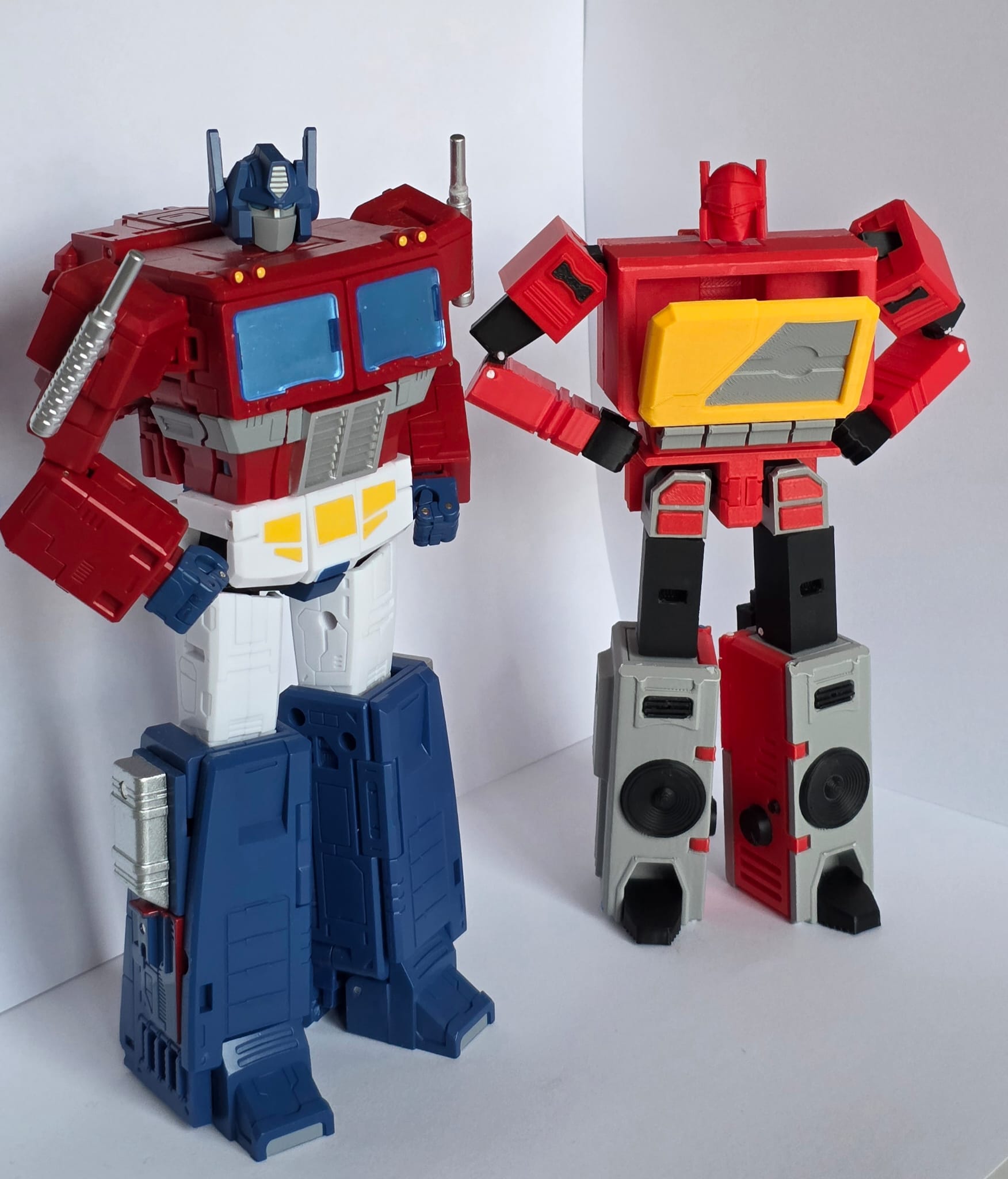 Transformers Blaster SS86 scale