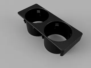 bmw e46 cup holder 3D Models to Print - yeggi