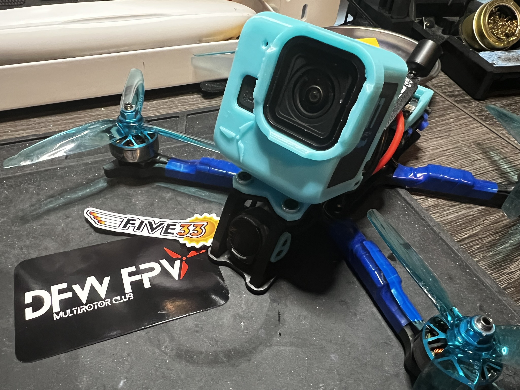 Five33 FlipSwitch Freestyle GoPro 11 Mini Mount - 20 degrees - PS3